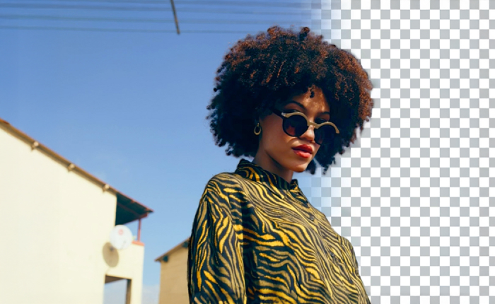 Remove background from video