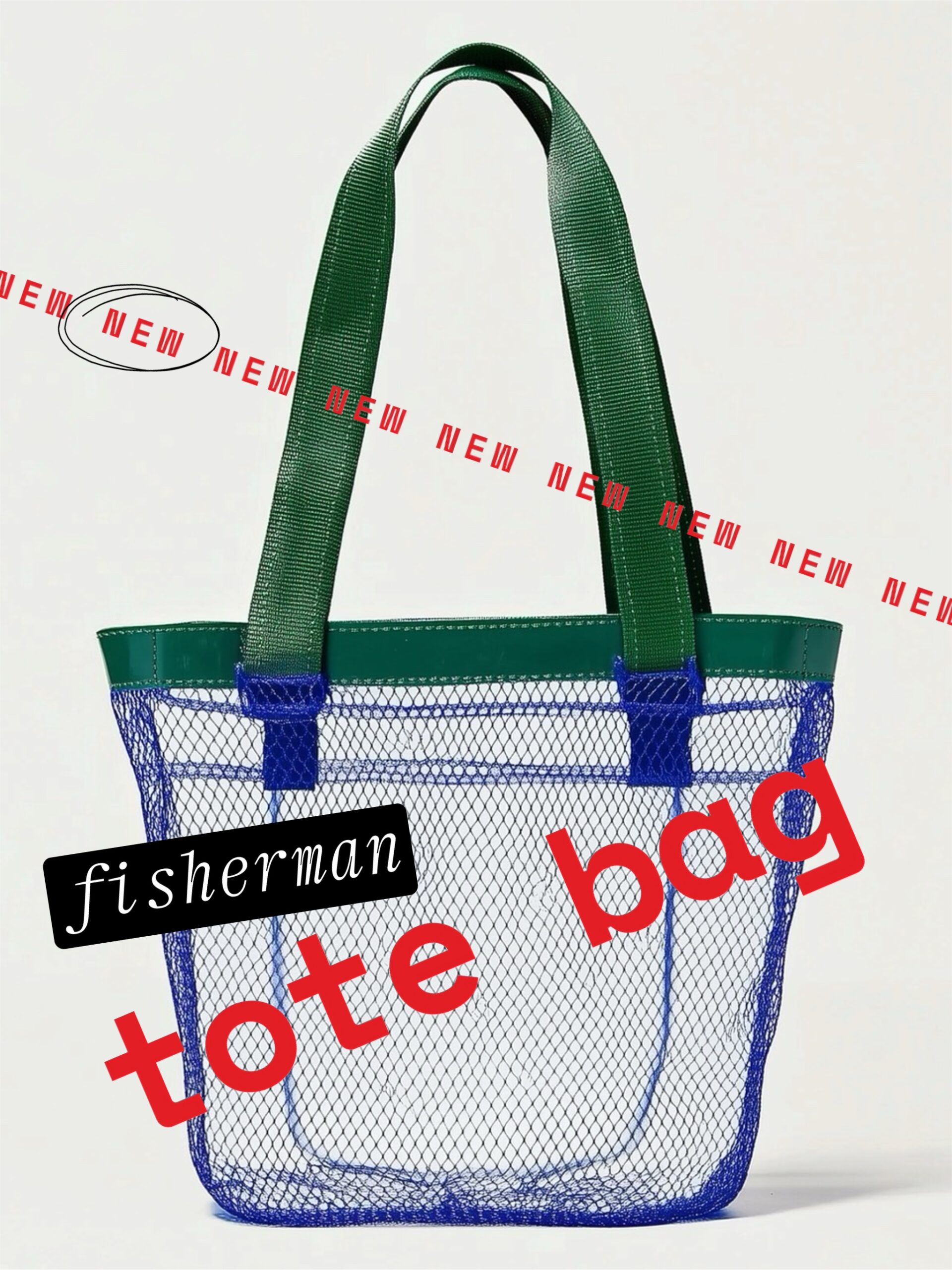 Fashion bag fisherman aesthetic 2025 social media design trends  template