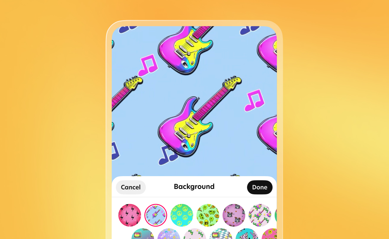 nostalgic '90s with MTV-inspired backgrounds are one of 2025 design trends