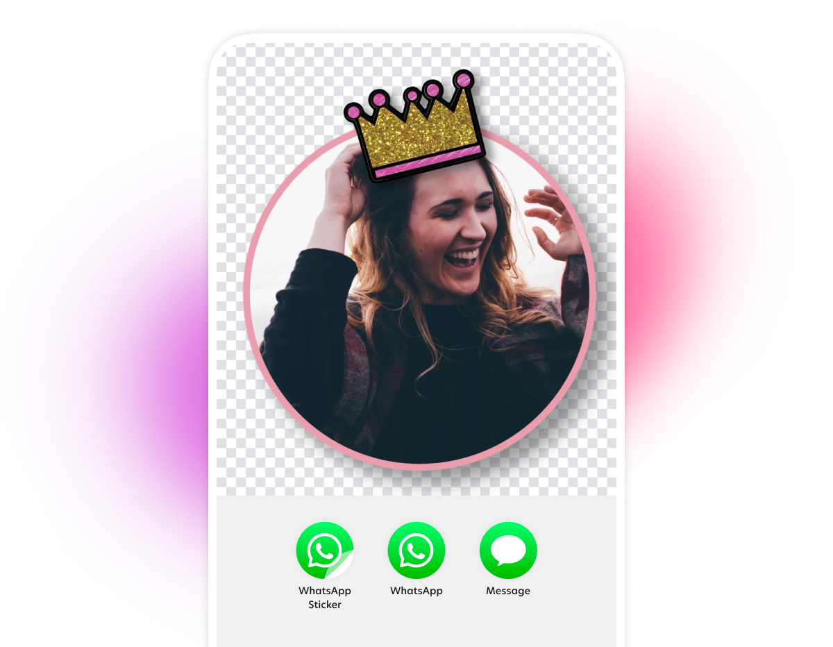 WhatsApp Sticker Maker - Turn Photos into Stickers with Bazaart